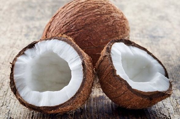 Coconut for the treatment of helminthiasis
