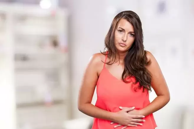 Worms in a woman's body caused digestive problems